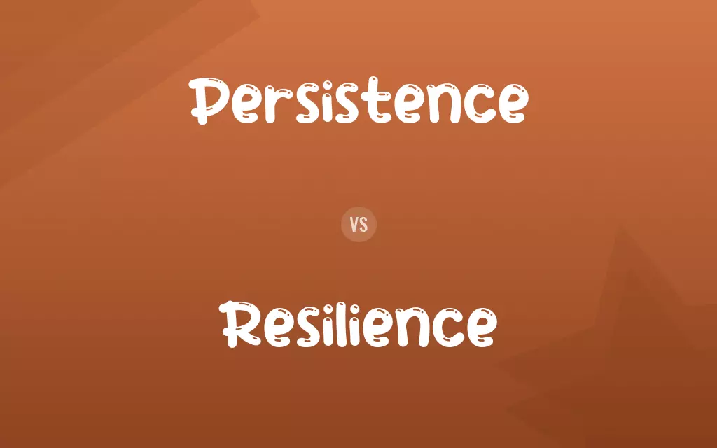 Persistence vs. Resilience