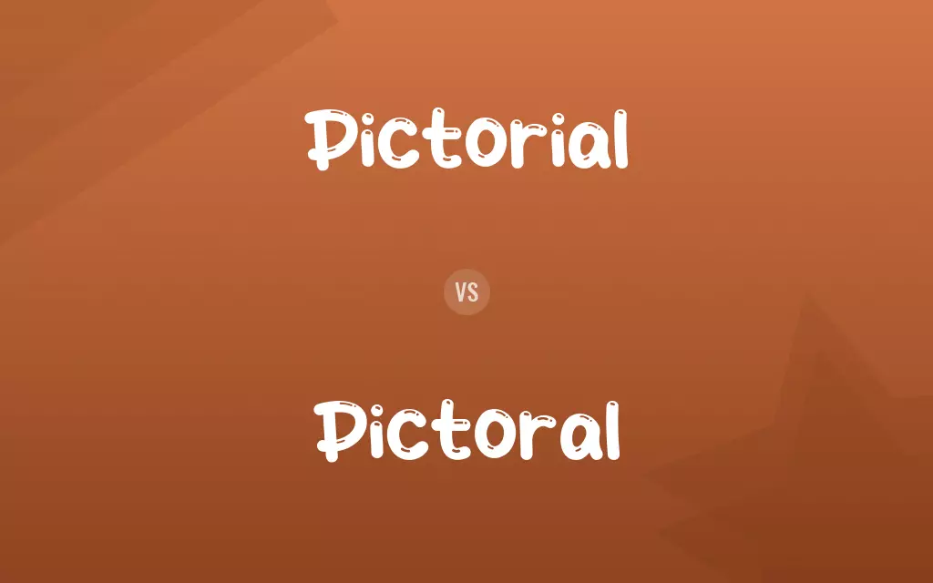 Pictoral vs. Pictorial
