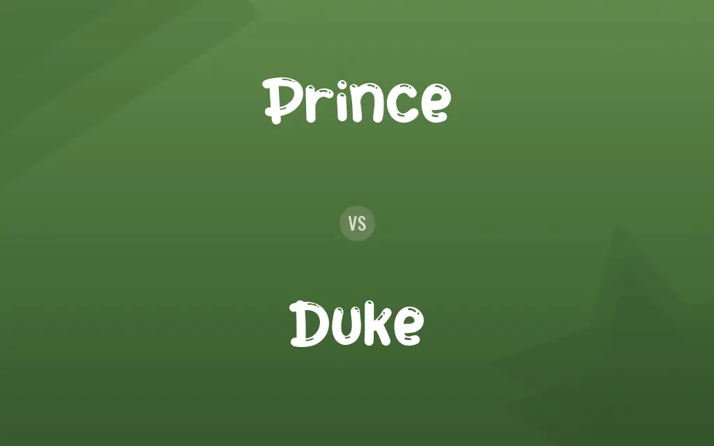 Prince vs. Duke