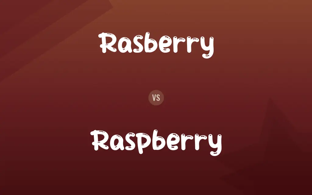 Rasberry vs. Raspberry