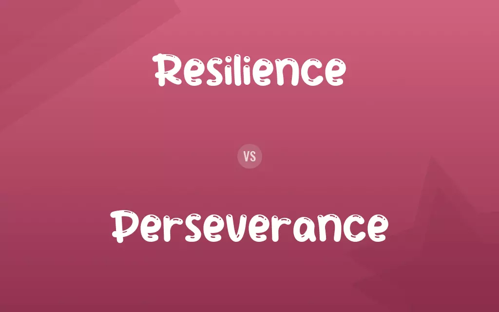 Resilience vs. Perseverance