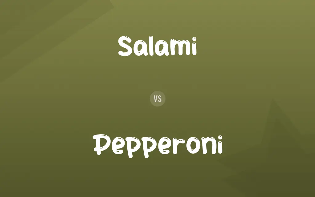 Salami vs. Pepperoni