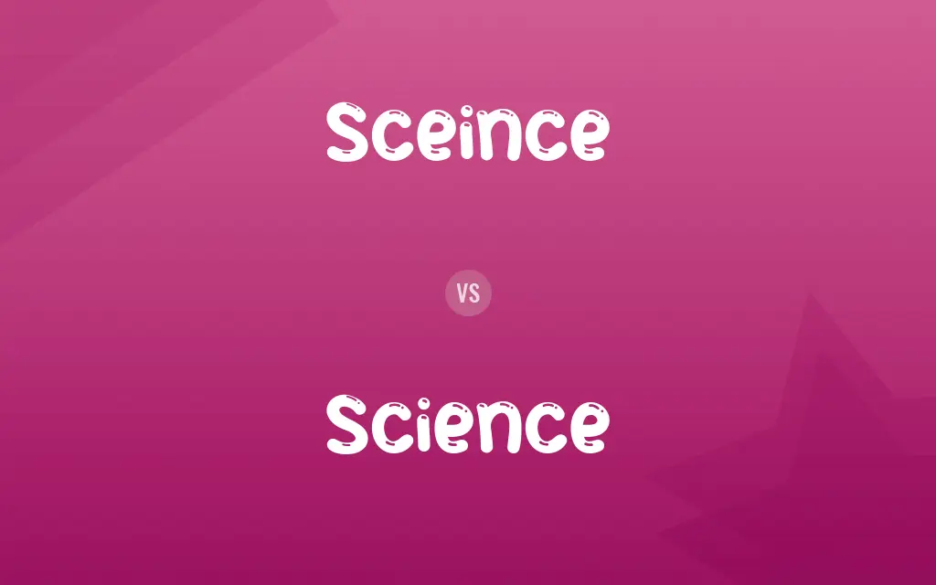 Sceince vs. Science