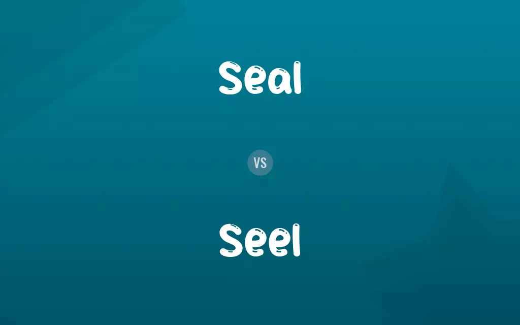 Seal vs. Seel