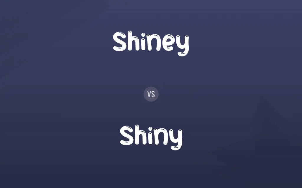 Shiney vs. Shiny