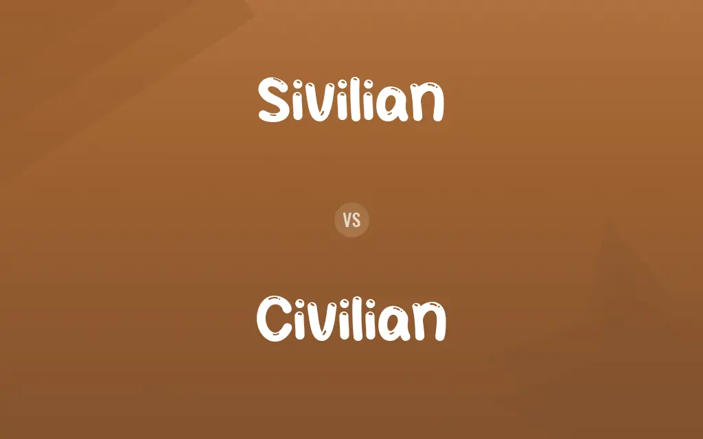 Sivilian vs. Civilian