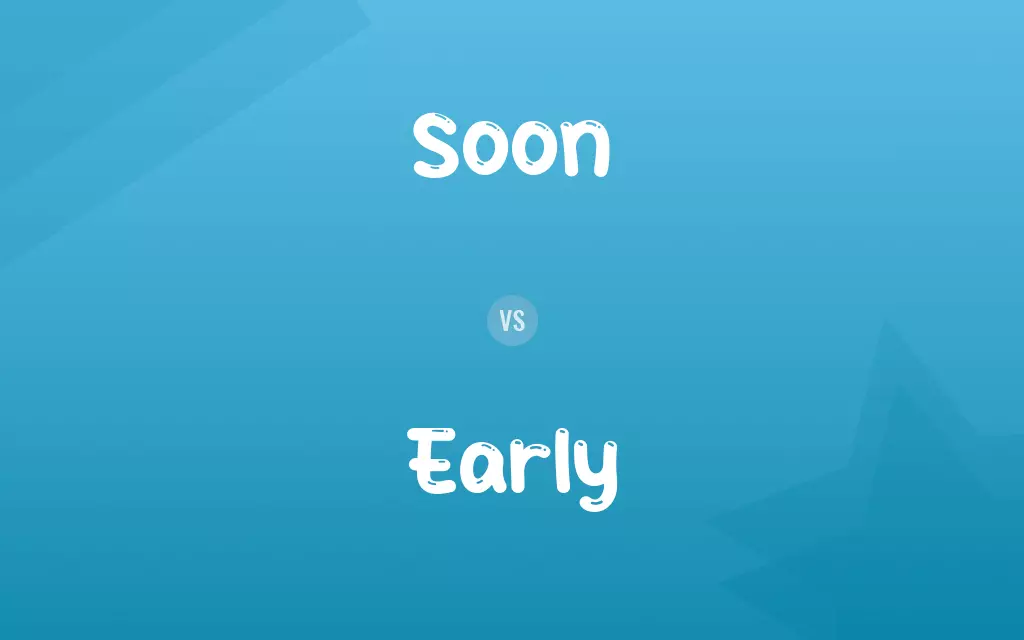 Soon vs. Early