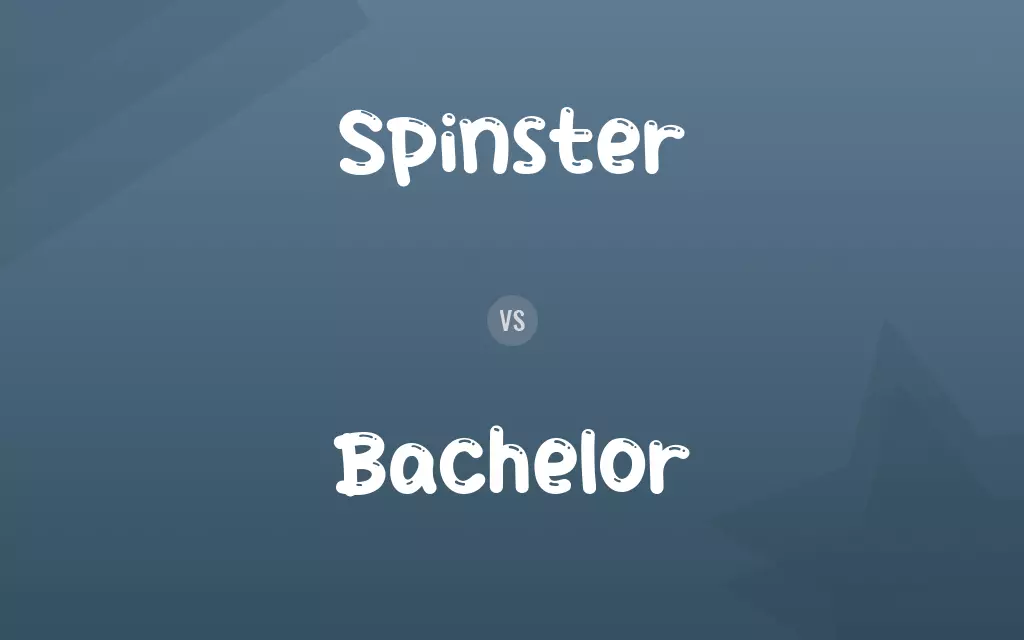 Spinster vs. Bachelor