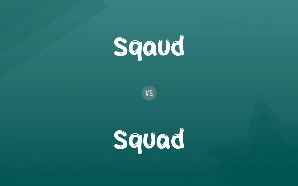 Sqaud vs. Squad