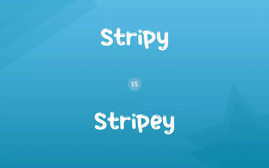 Stripey vs. Stripy
