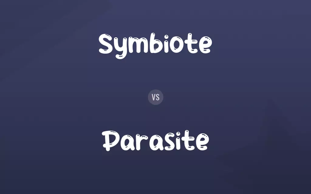 Symbiote vs. Parasite