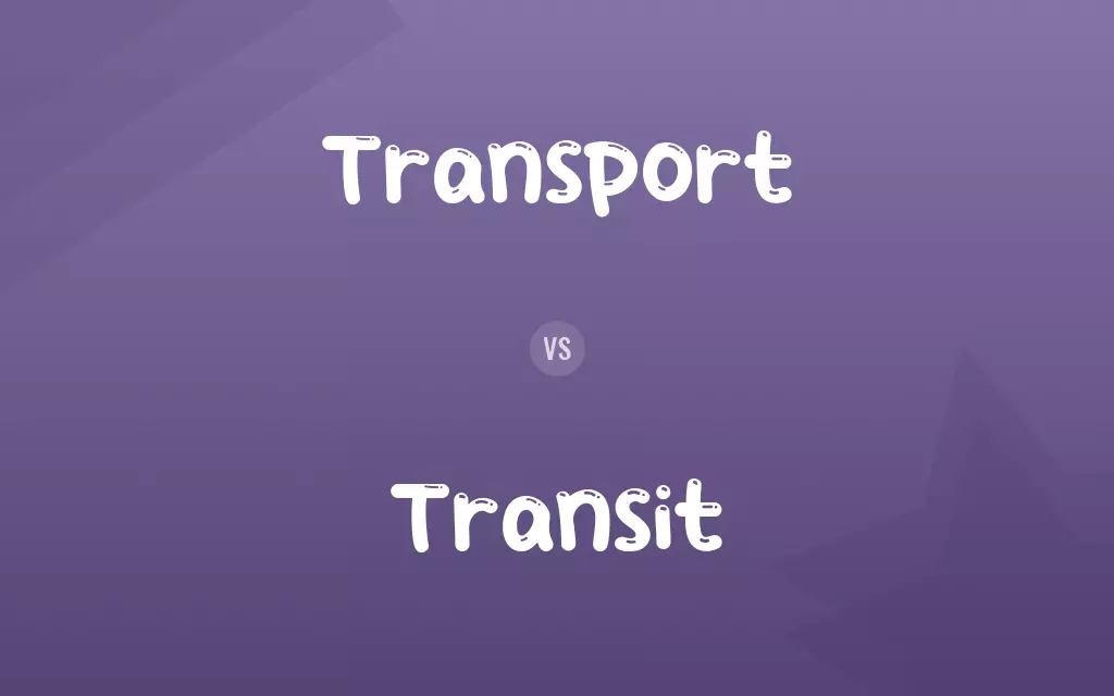 Transport vs. Transit