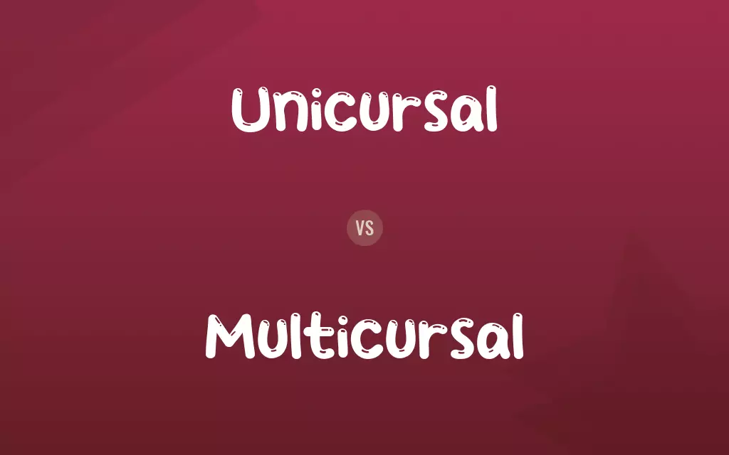 Unicursal vs. Multicursal