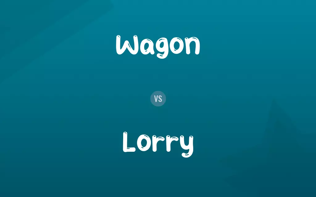 Wagon vs. Lorry