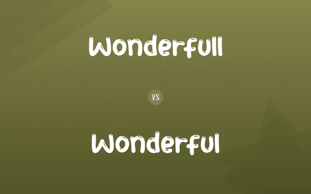 Wonderfull vs. Wonderful